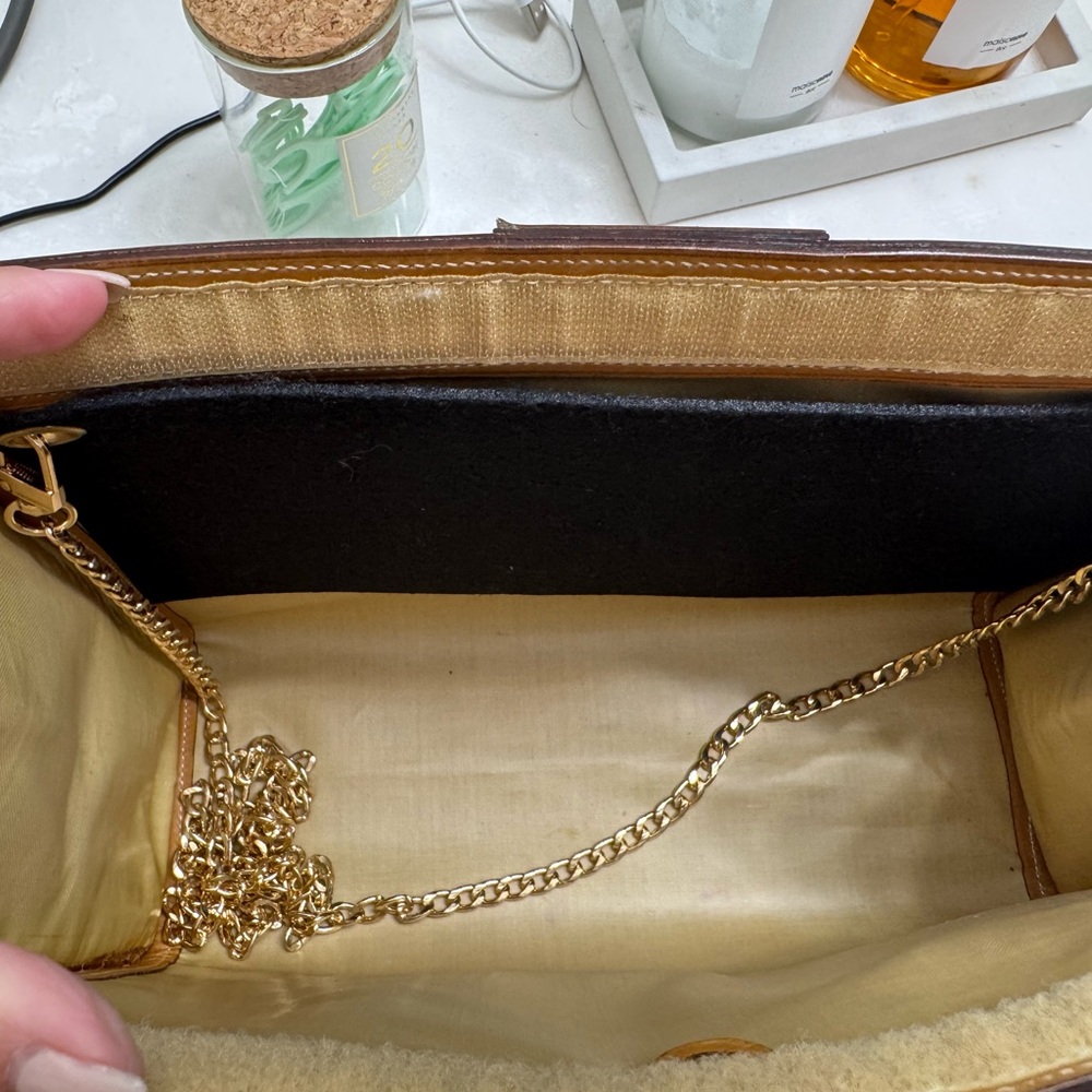 Gucci Monogram Brown and Tan purse - Picture 3 of 6